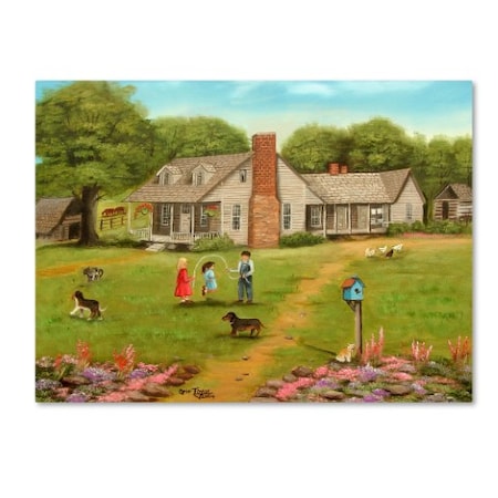 Arie Reinhardt Taylor 'Grandpa's House' Canvas Art,14x19